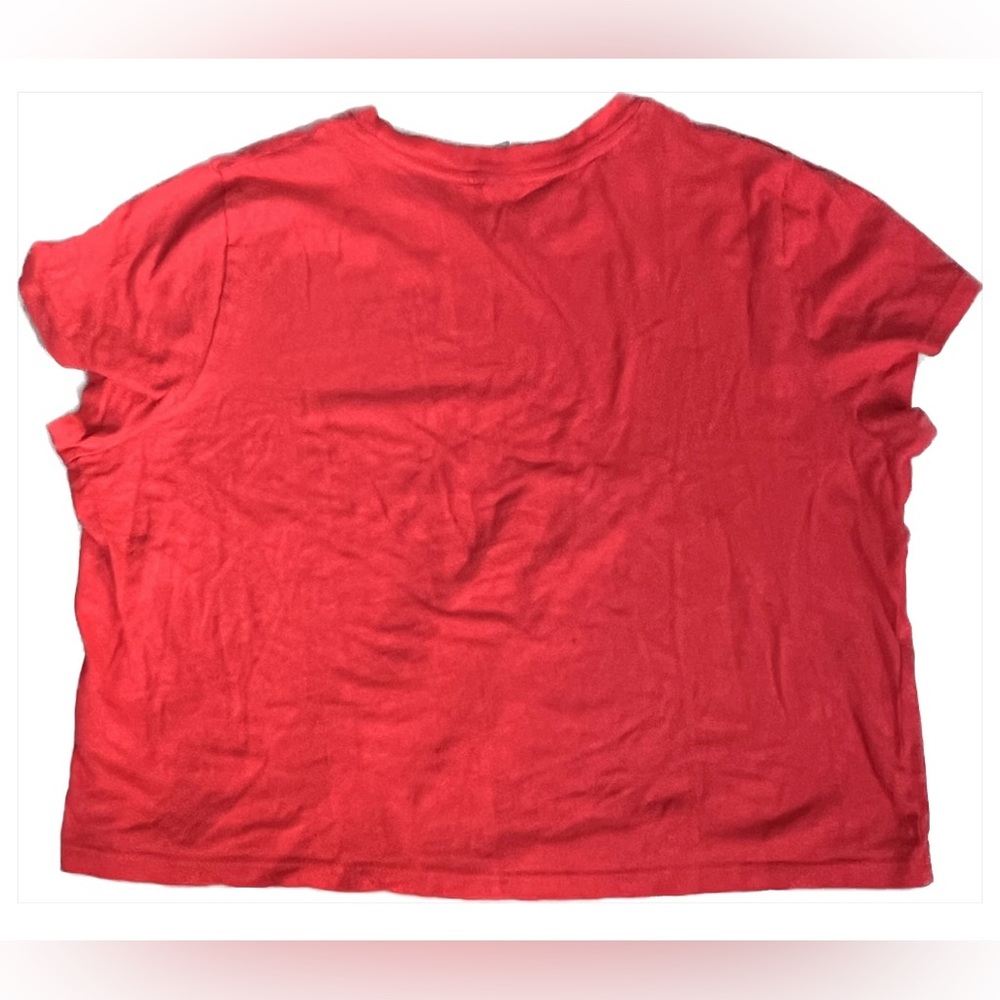 Basic Red Crop Top - Picture 3 of 3